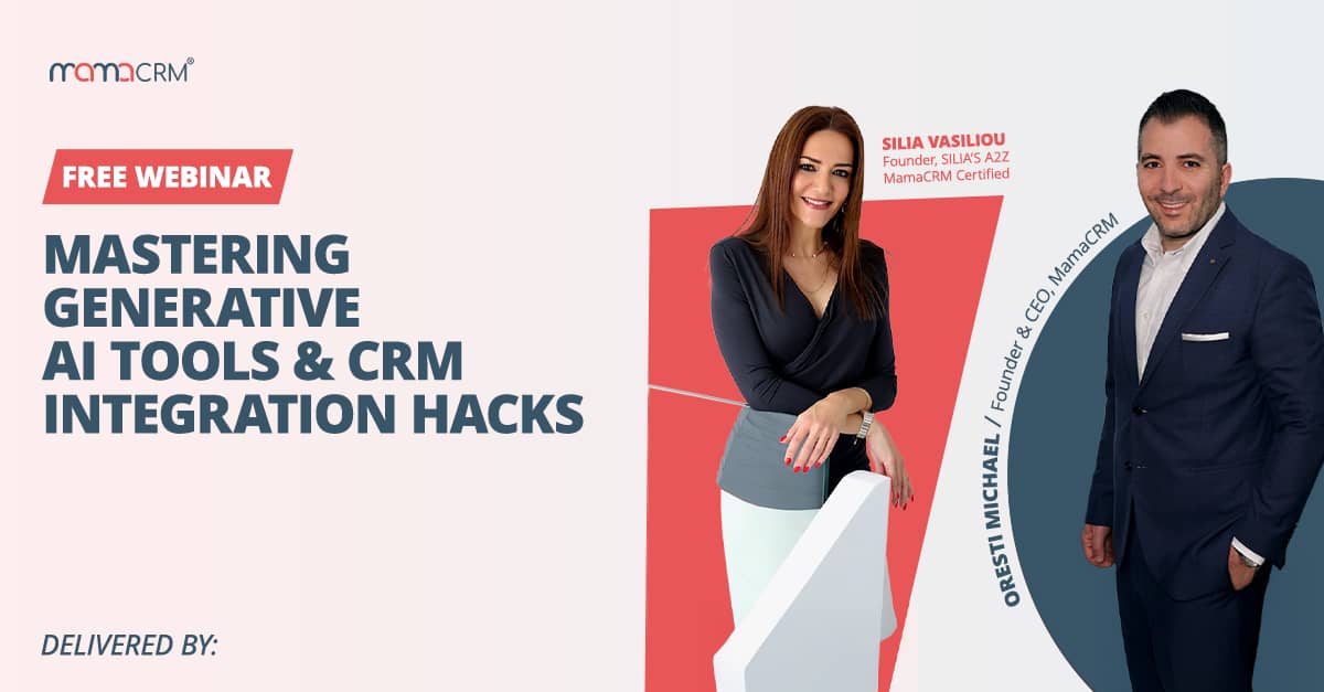 FREE WEBINAR: Mastering Generative AI Tools & CRM Integration Hacks